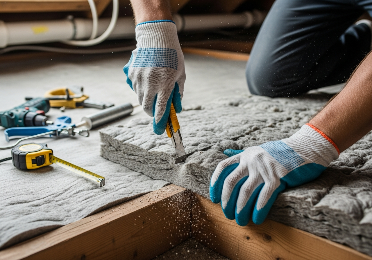 Professional EPC improvement insulation upgrades process step — Eco Loft Insulation Contractors
